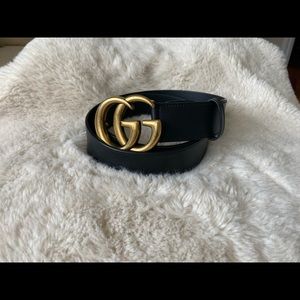 Gucci Wide Double G Belt